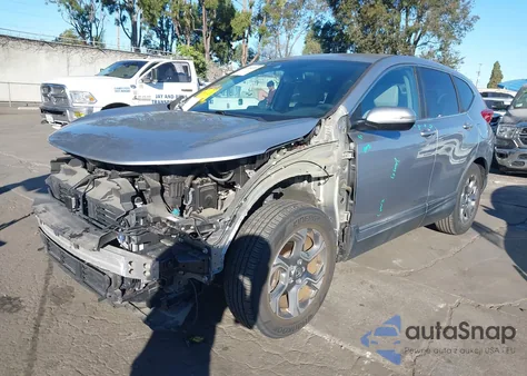 2017 Honda Cr-V Ex-L/Ex-L Navi из США, поврежденный, VIN 7FARW1H84HE039648